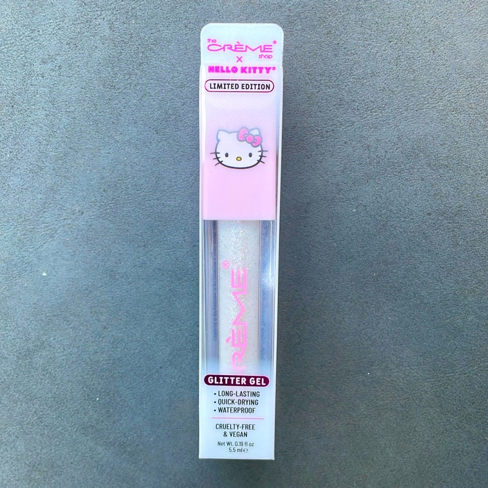 ⚜️The Crème Shop x Hello Kitty Sparkle Time Glitter Gel! NWT!